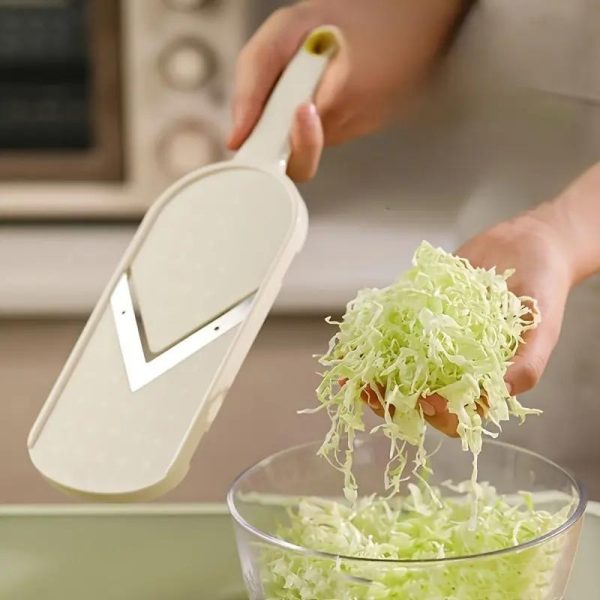 Mandoline de cuisine manuelle à lame en V pour légumes