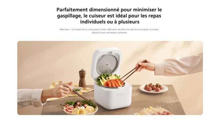 Mini-Cuiseur-a-riz-Xiaomi-15-l-avec-Panneau-Tactile-et-Cuve-Antiadhesive-galerie-1054