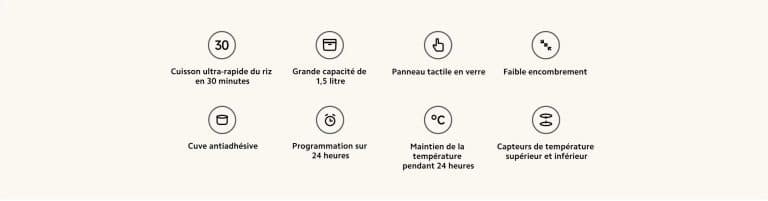 Mini-Cuiseur-a-riz-Xiaomi-15-l-avec-Panneau-Tactile-et-Cuve-Antiadhesive-galerie-3401