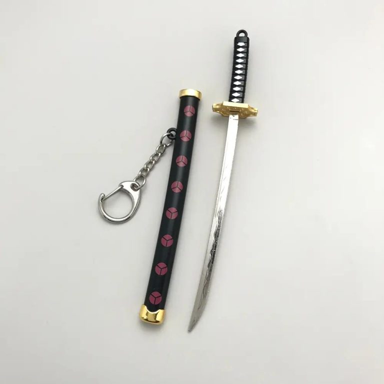 Mini-Katana-Porte-cle-avec-Fourreau-Laque-galerie-5042-1
