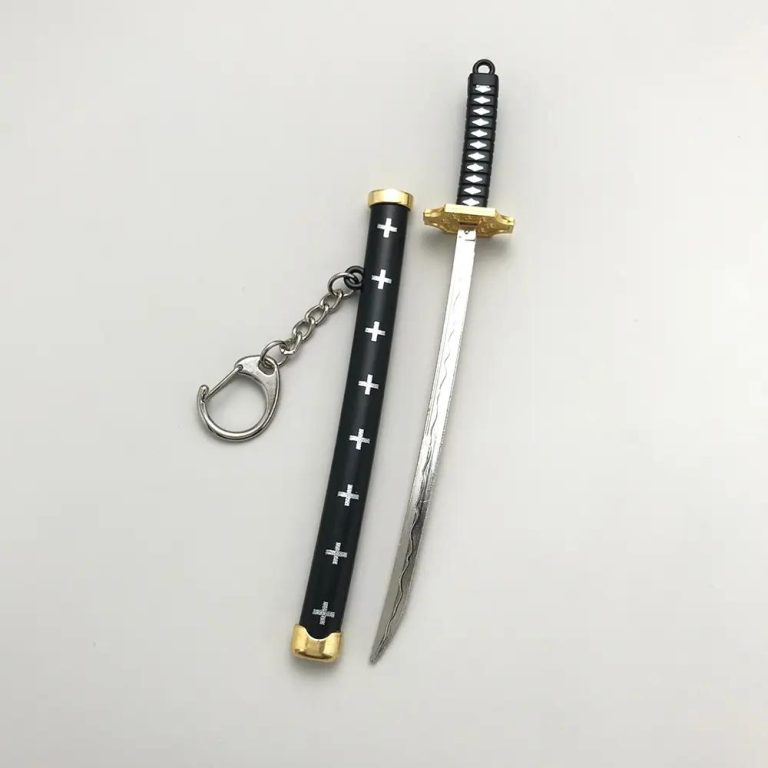 Mini-Katana-Porte-cle-avec-Fourreau-Laque-galerie-5717-1