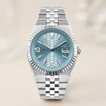 Montre automatique en acier inoxydable avec mouvement japonais