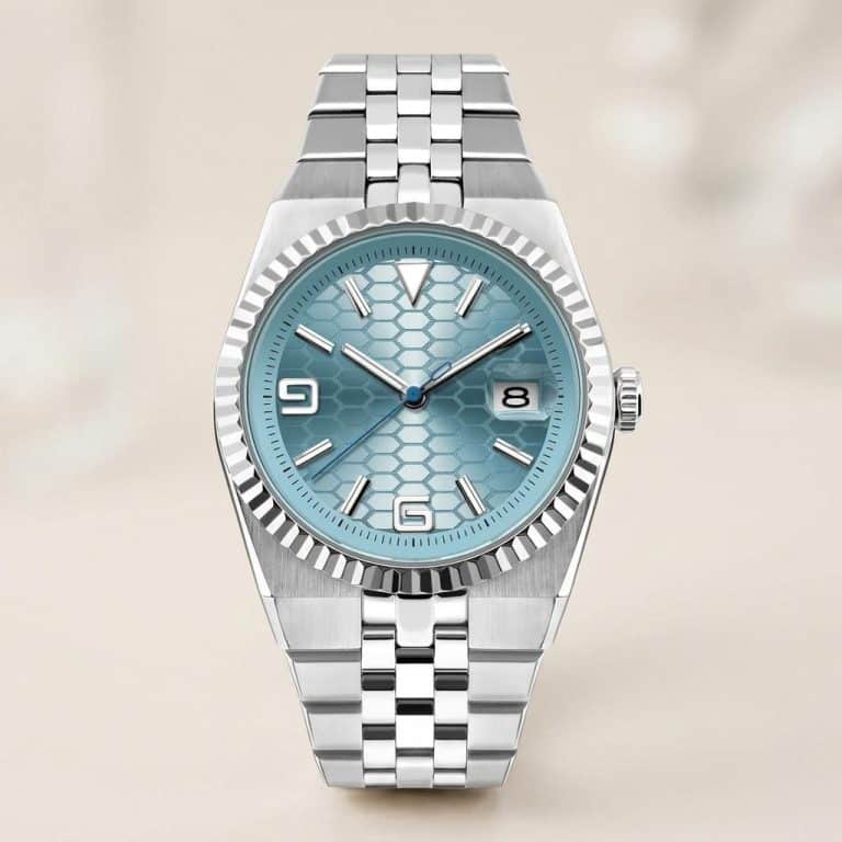 Montre automatique en acier inoxydable avec mouvement japonais