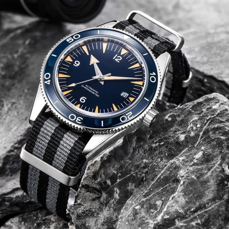 Montre de plongée automatique homme avec mouvement japonais