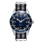 Montre de plongée automatique homme avec mouvement japonais - Bleu Lunette Bleue