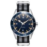 Montre de plongée automatique homme avec mouvement japonais - Bleu Lunette Noire