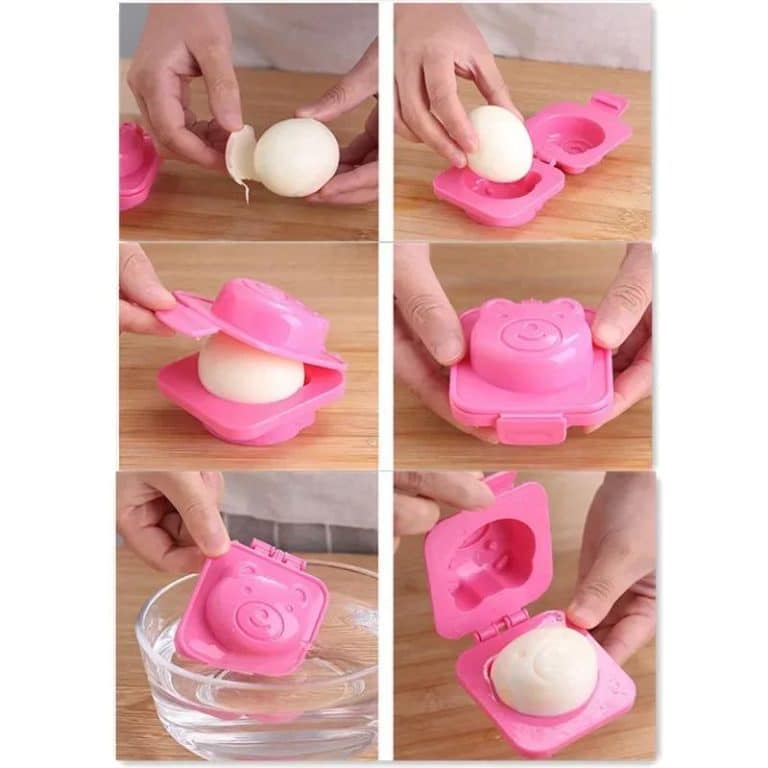 Moule à œuf Kawaii pour bento avec motifs Kawaii