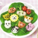 Moule à œuf Kawaii pour bento avec motifs Kawaii