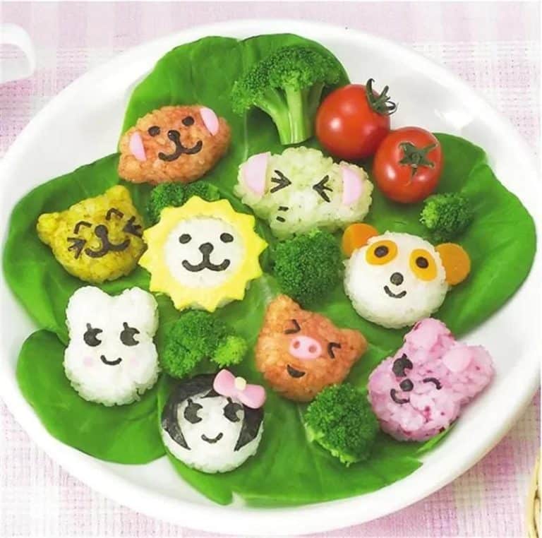 Moule à œuf Kawaii pour bento avec motifs Kawaii