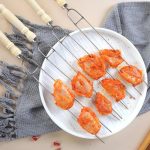 Piques-a-Brochettes-Inox-a-Double-Tige-avec-Manche-en-Bois-en-lot-de-5-galerie-5544