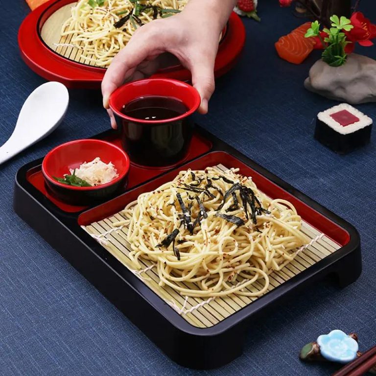 Plateau-a-Zaru-Soba-pour-Nouilles-Froides-avec-Napperon-en-Bambou-galerie-8151