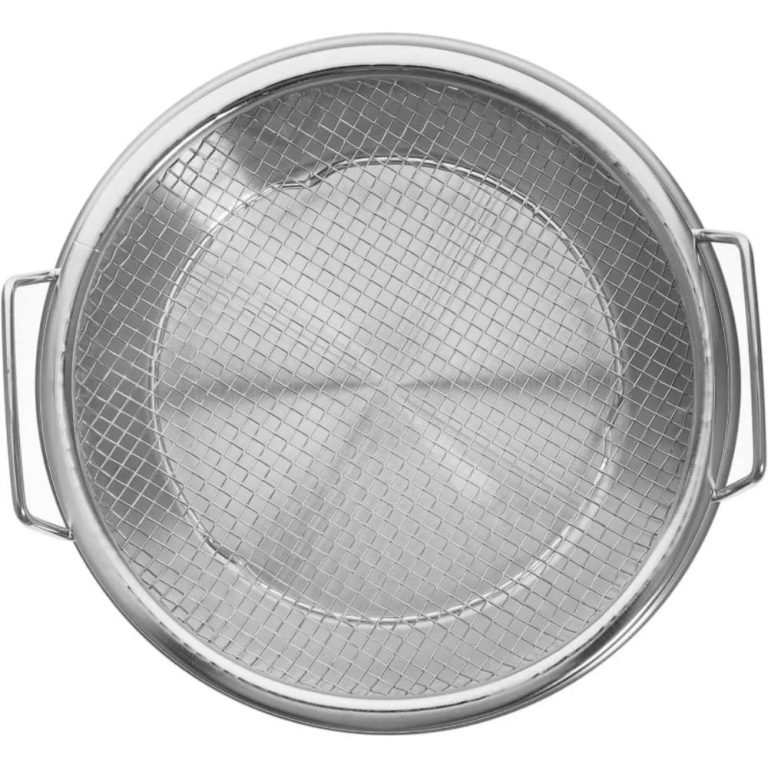 Poele-a-Frire-Inox-avec-Grille-Degouttage-Amovible-galerie-7065