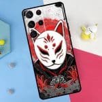 Protection-de-Smartphone-en-Silicone-avec-Design-de-Masque-Kitsune-galerie-3063