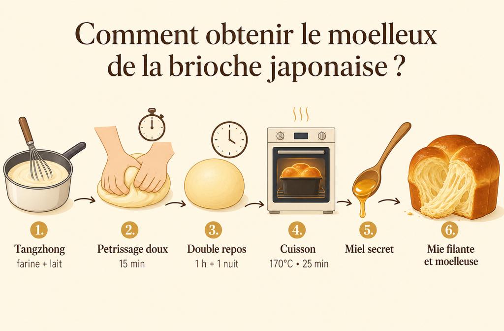 recette brioche japonaise