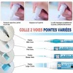Stylo-Applicateur-de-Colle-Kuretake-a-Embout-Interchangeable-pour-Collage-et-Calligraphie-technique-5674