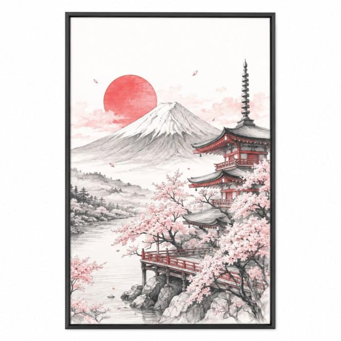 Tableau de Paysage Japonais