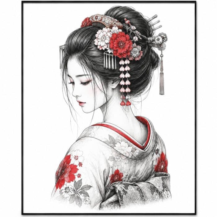 Tableau Icônes Japonaises