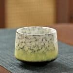 Tasse a Effet Craquele en Gres pour Ceremonie du The