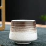 Tasse a the en Gres au Degrade Wabi Sabi