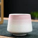 Tasse a the en Gres au Degrade Wabi Sabi