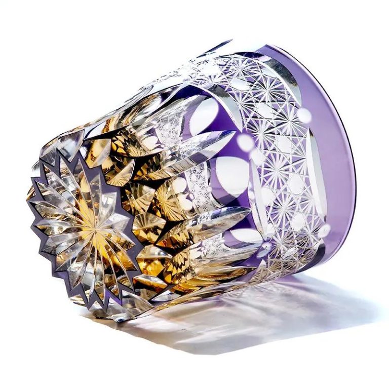Verre-a-Whisky-Vintage-en-Cristal-Kiriko-Taille-a-la-Main-galerie-2946