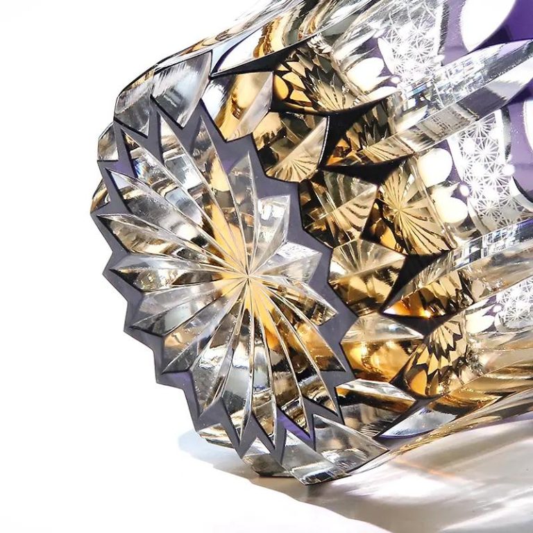 Verre-a-Whisky-Vintage-en-Cristal-Kiriko-Taille-a-la-Main-galerie-5269