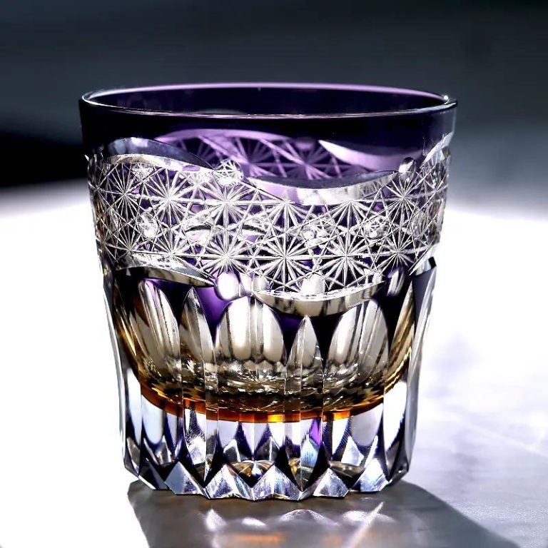 Verre-a-Whisky-Vintage-en-Cristal-Kiriko-Taille-a-la-Main-galerie-6994