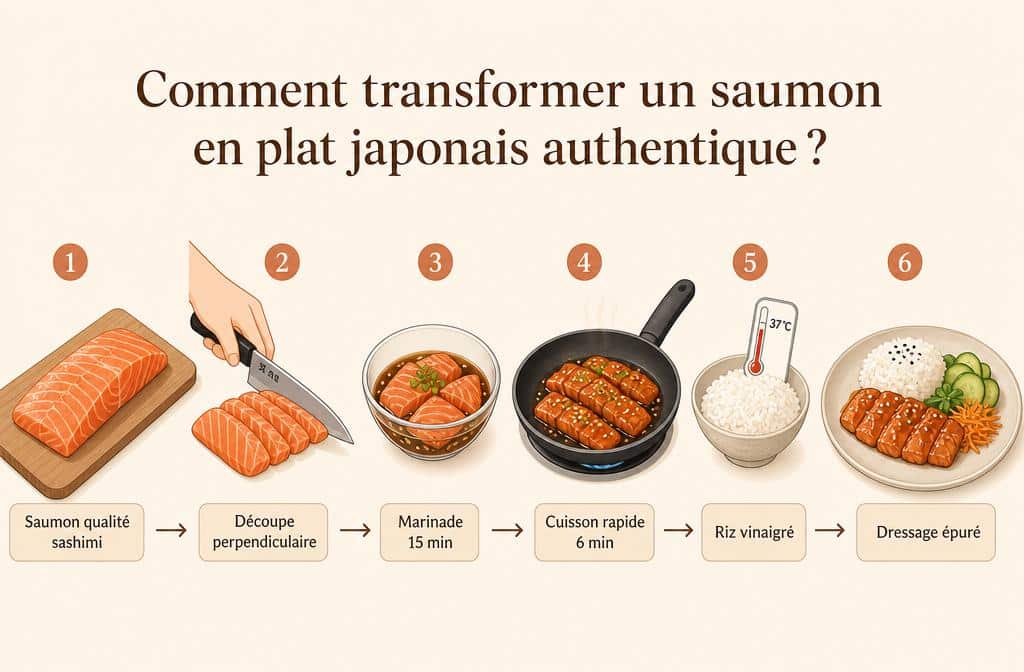 recette japonaise saumon
