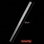 Baguettes en inox extra-longues de 36 cm pour la cuisson