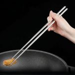 Baguettes en inox extra-longues de 36 cm pour la cuisson