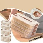 Boîte alimentaire hermétique empilable pour dumplings