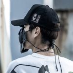 Casquette noire de baseball Techwear réglable