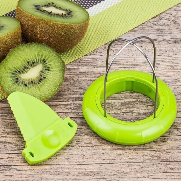 Coupe-kiwi multifonction avec lame en inox