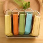 Petit bloc-notes de poche à anneau métallique et couverture kraft