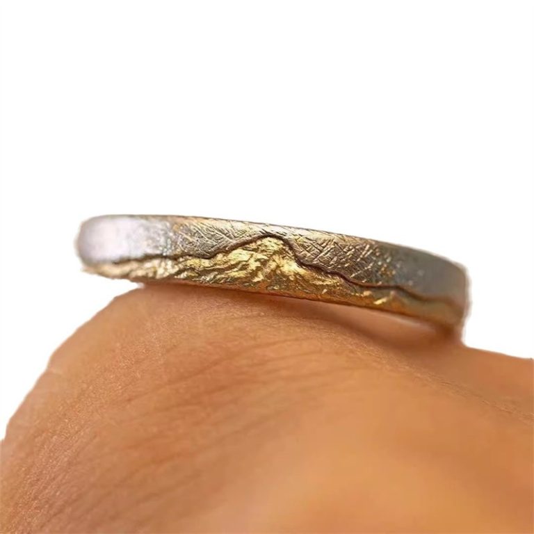 Bague-en-argent-925-fine-avec-motif-du-Mont-Fuji-picture-4