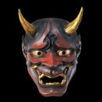 Masque-oni-hannya-integral-aux-details-dores-picture-3