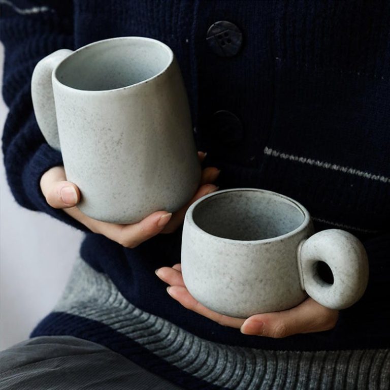 Mug-en-ceramique-japonaise-fait-main-a-finition-mate-granuleuse-et-anse-en-annea-picture-5