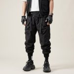 Pantalon-cargo-grande-taille-homme-a-coupe-baggy-et-poches-cargo-picture-1