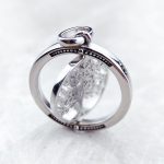 Pendentif argent 925 avec médaillon arbre de vie ajouré rotatif