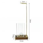 Porte-encens-original-en-bois-de-bambou-avec-tige-doree-et-recipient-en-verre-po-picture-1-3