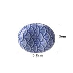 Repose-baguettes japonais en céramique à motifs traditionnels