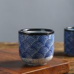 Tasse-a-the-japonaise-en-ceramique-artisanale-a-motifs-de-vagues-et-geometriques-picture-5
