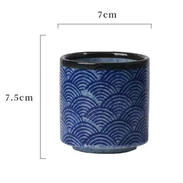 Tasse-a-the-japonaise-en-ceramique-artisanale-a-motifs-de-vagues-et-geometriques-picture-8