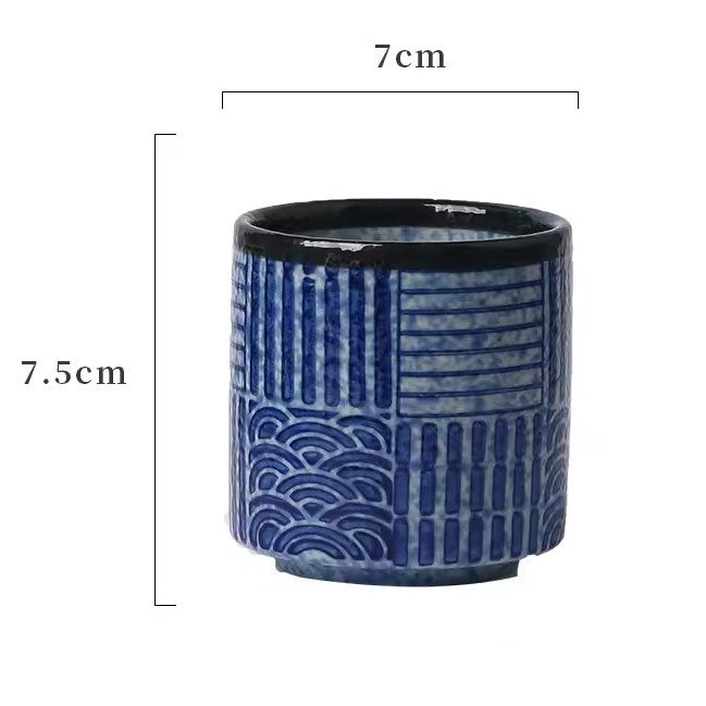 Tasse-a-the-japonaise-en-ceramique-artisanale-a-motifs-de-vagues-et-geometriques-picture-9