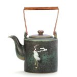 Theiere-japonaise-traditionnelle-en-ceramique-emaillee-a-motif-de-grue-blanche-e-picture-1