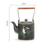 Theiere-japonaise-traditionnelle-en-ceramique-emaillee-a-motif-de-grue-blanche-e-picture-5