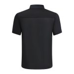 Veste-de-cuisine-professionnelle-a-manches-courtes-avec-col-montant-et-broderie-picture-2