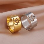 Bague-large-ajouree-en-acier-inoxydable-avec-symbole-Om-pour-la-meditation-et-le-picture-1