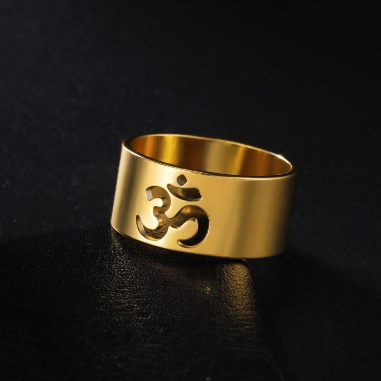 Bague-large-ajouree-en-acier-inoxydable-avec-symbole-Om-pour-la-meditation-et-le-picture-7