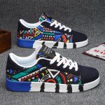 Baskets-de-skate-basses-a-motifs-geometriques-multicolores-pour-homme-picture-4